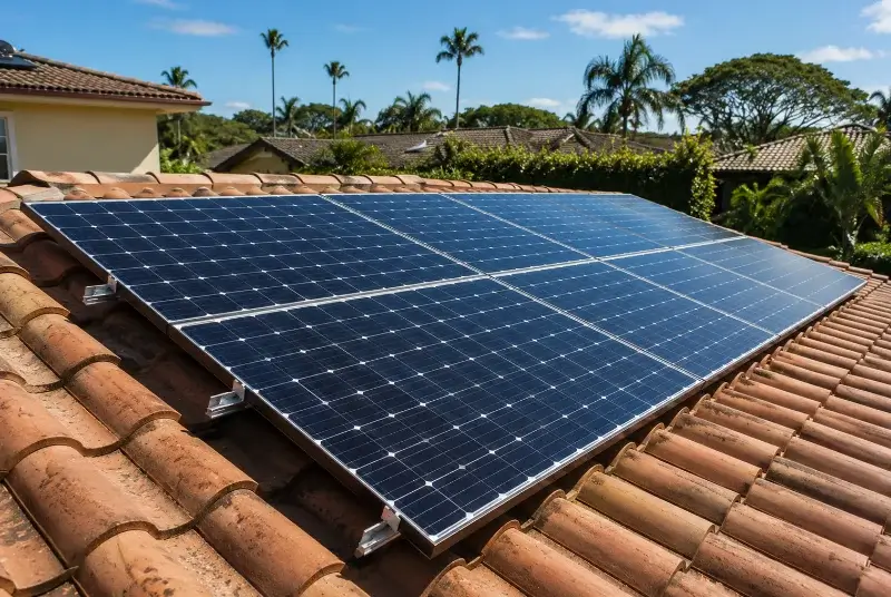 Installation de panneaux solaires à Vaulx